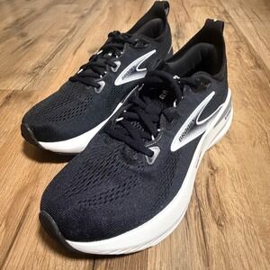 Brooks Glycerin GTS 22 Womens Running Shoes Black White 1204351B090 Size 7 B